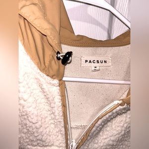 Pacsun Fleece zip up jacket